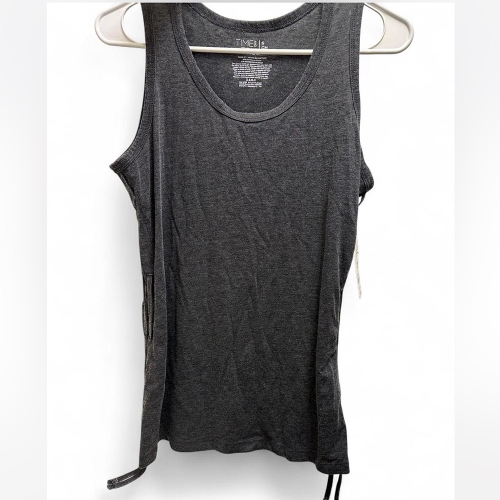 Time and Tru Gray Tank Top